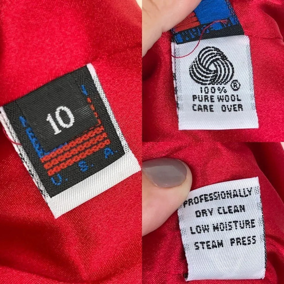 Lourdes Chávez red dress size 10 - Picture 15 of 15